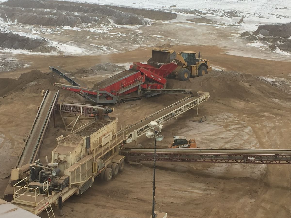 Cedarapids Impactor Screen 1