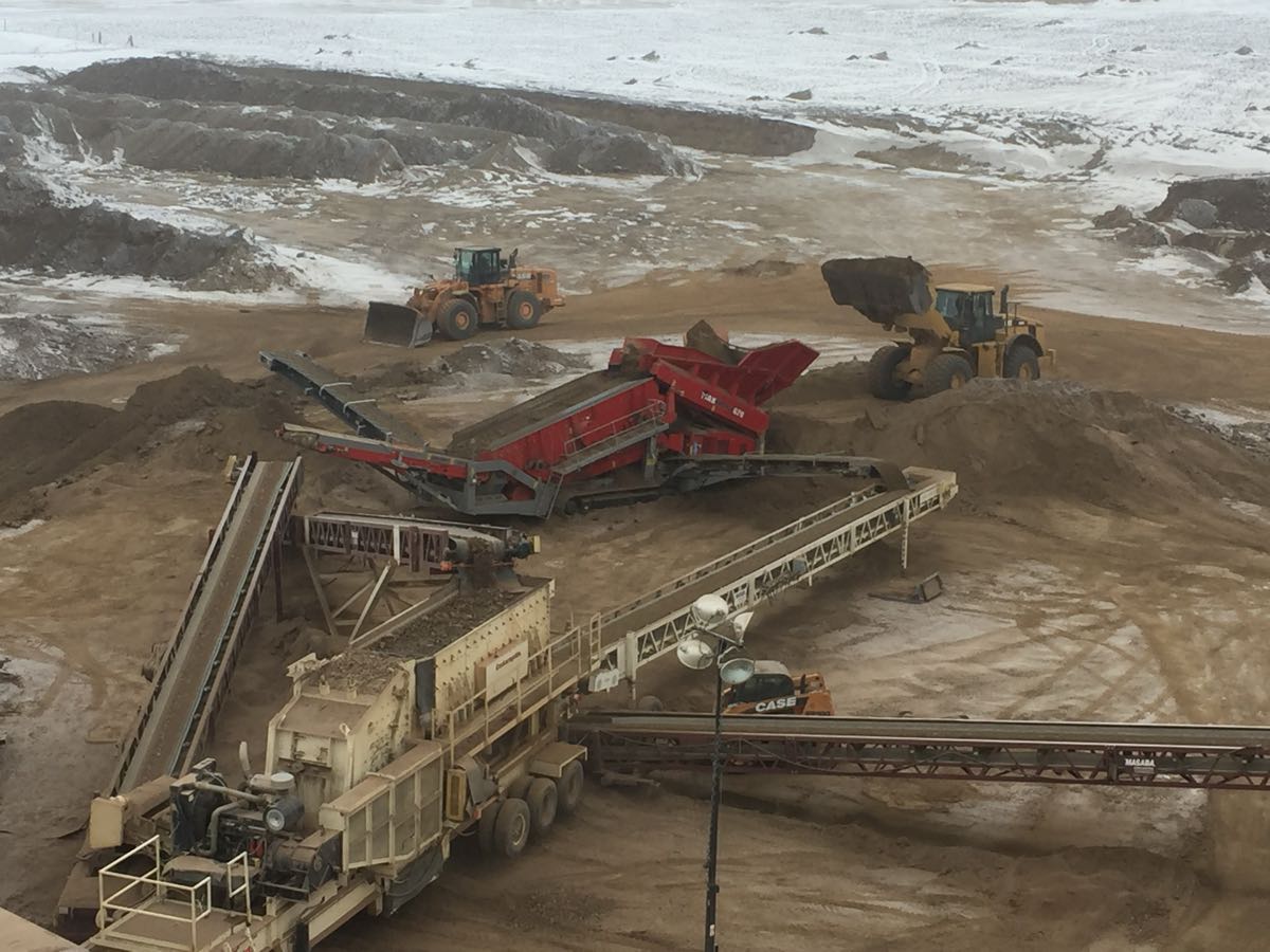 620 Maximus Tracked Screen Plant 7