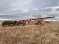 Fisher 30 x 125 Stacker Conveyor 1